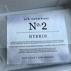 NWT Ark Swimwear Ark Hybrid Bikini Bottom